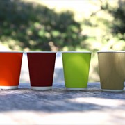 Bicchieri di carta compostabili