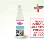 Vellutoso Detergente igienizzante Superfici Ossigeno