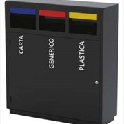 Gettacarte per la raccolta differenziata in accaio